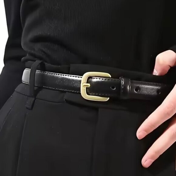 2 Piece Classic Waist Belt Set - Picture 2 of 3